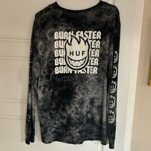 HUF Worldwide X Spitfire 1 of 2 Abstract Long Sleeve